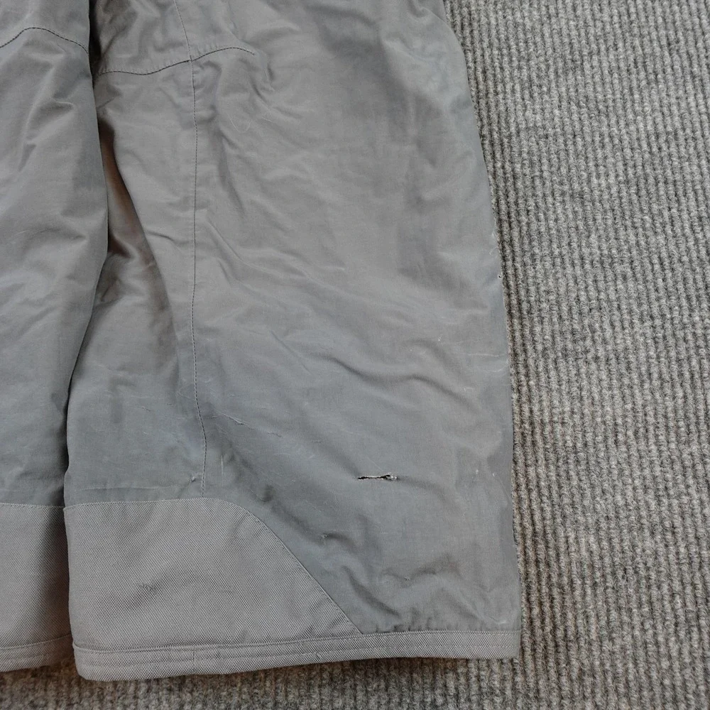 The North Face Snow Pants Mens Medium Gray HyVent Waterproof Pockets Skiing